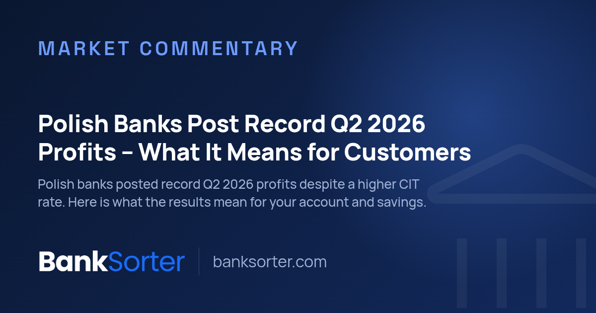Polish Banks Post Record Q2 2026 Profits – What It Means for Customers