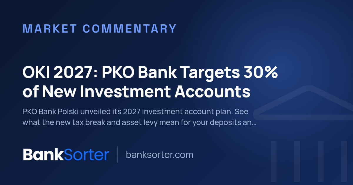OKI 2027: PKO Bank Targets 30% of OKI Assets